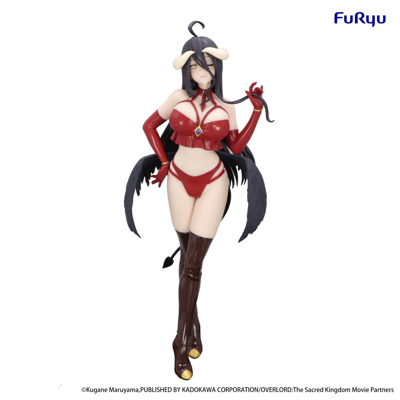 Figurine Overlord albedo red bicute dark